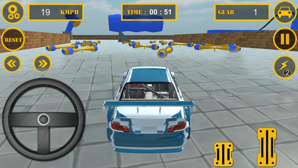 Real Theft Car Sky Auto Stunt