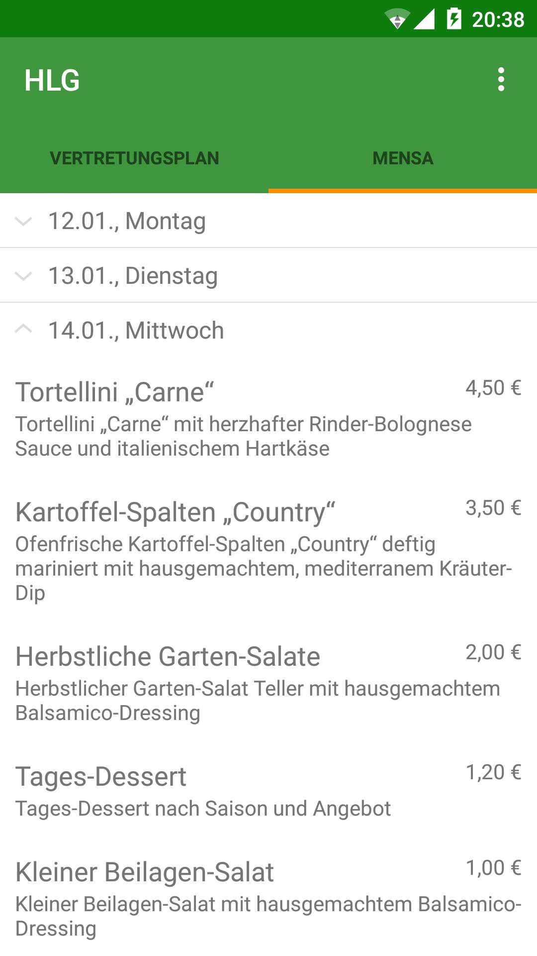 Vertretungsplan HLG