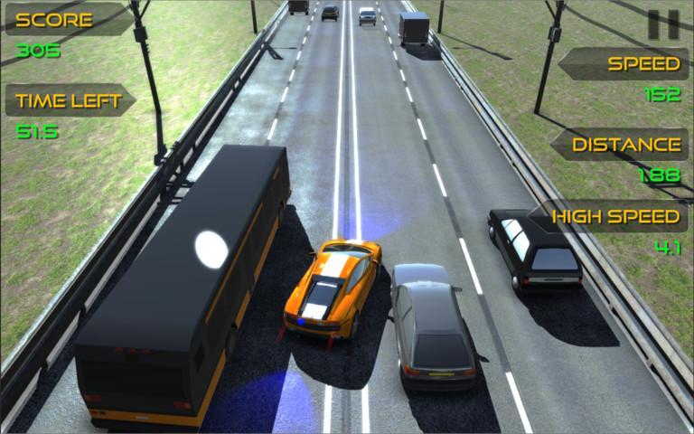 traffic race speed