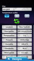 Stars Weather Clock Widget