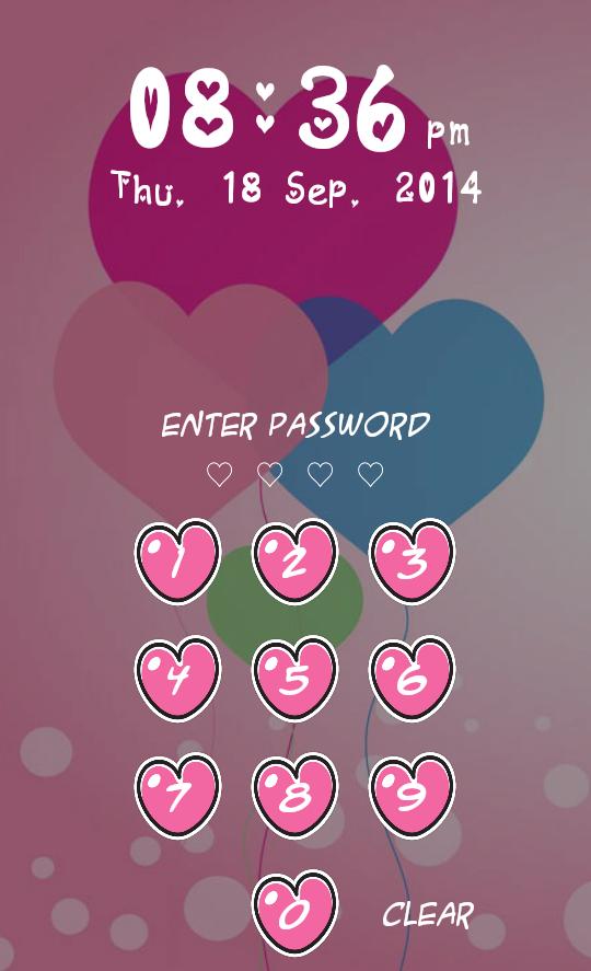 Love DIY Lock Screen