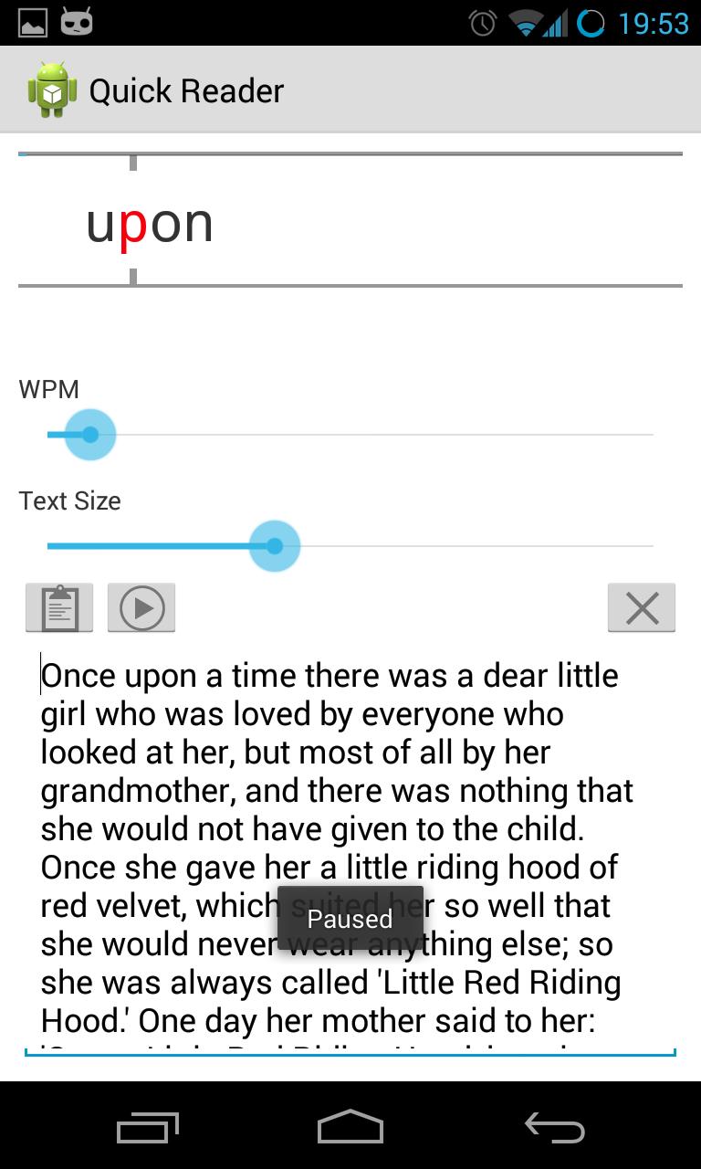 Quick Reader