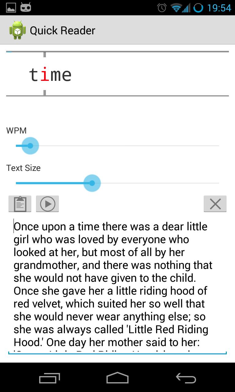 Quick Reader