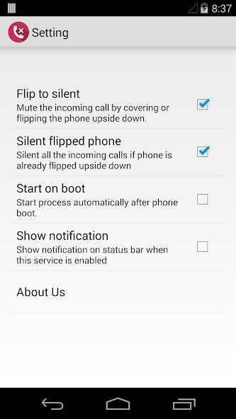 Flip to Silent