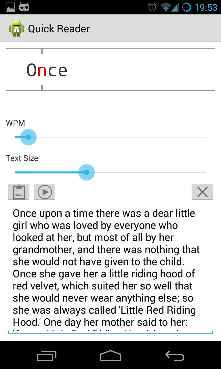 Quick Reader