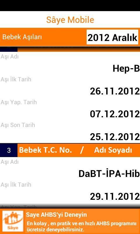 Saye AHBS Mobile