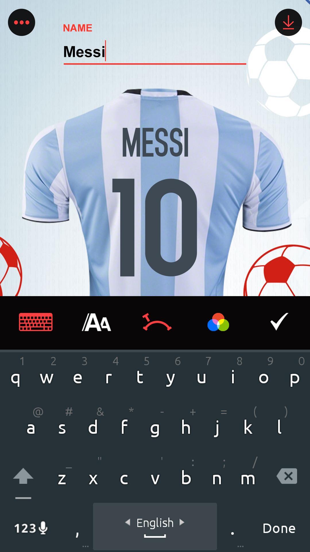 Make My Football Jersey