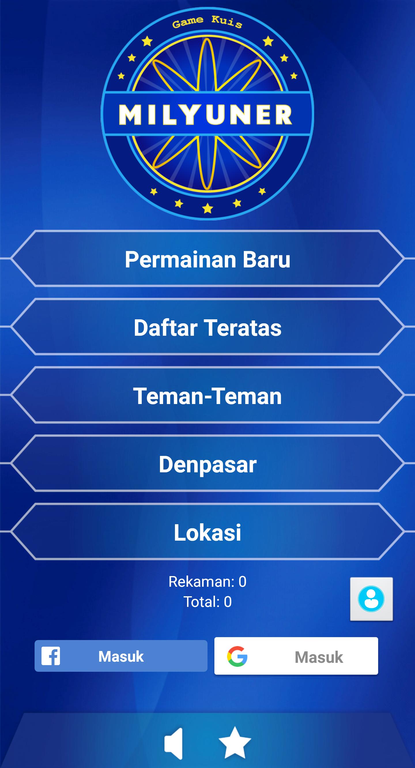 Milyuner Baru 2018