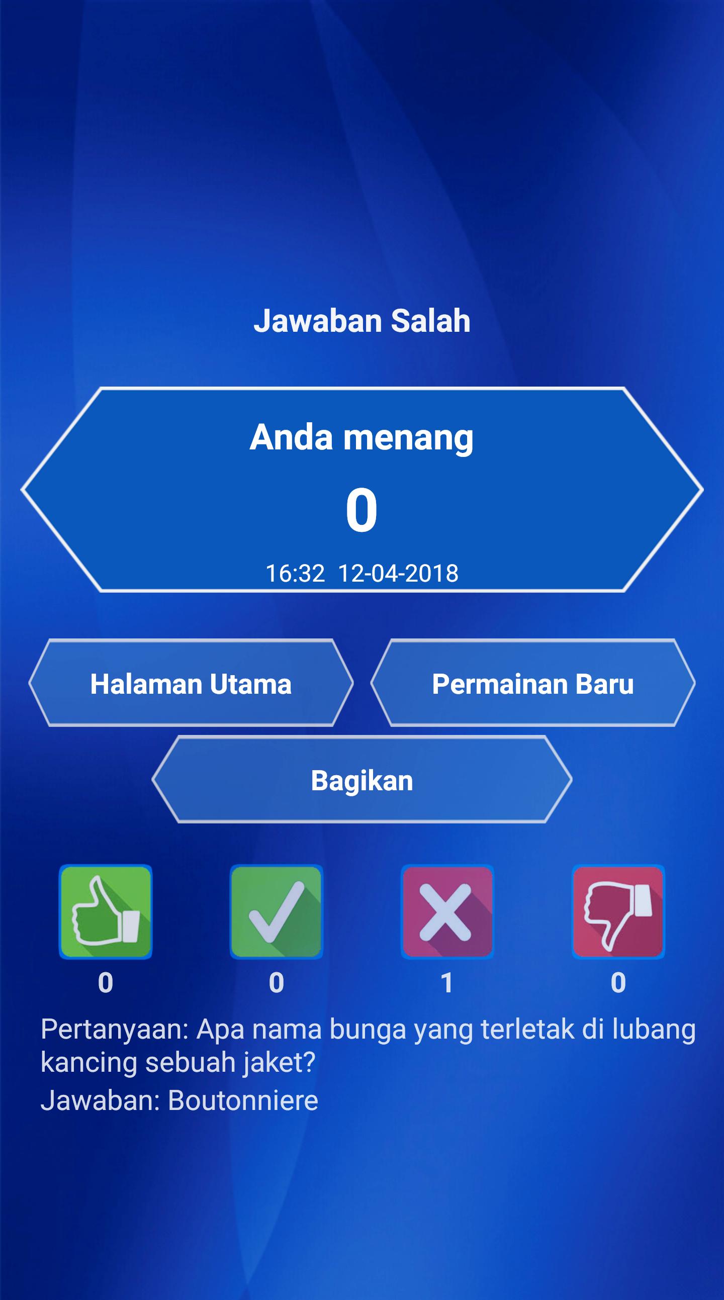 Milyuner Baru 2018