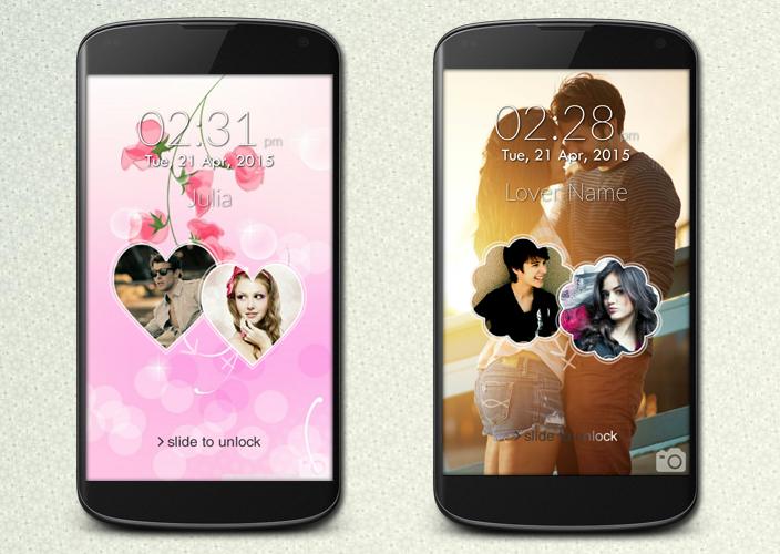 Couple Photo Lock Screen
