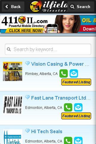 Oilfield Directory