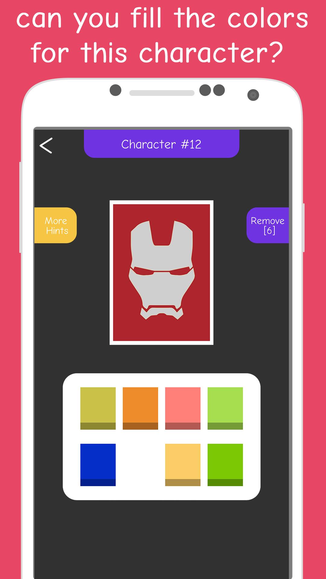 Color the Character