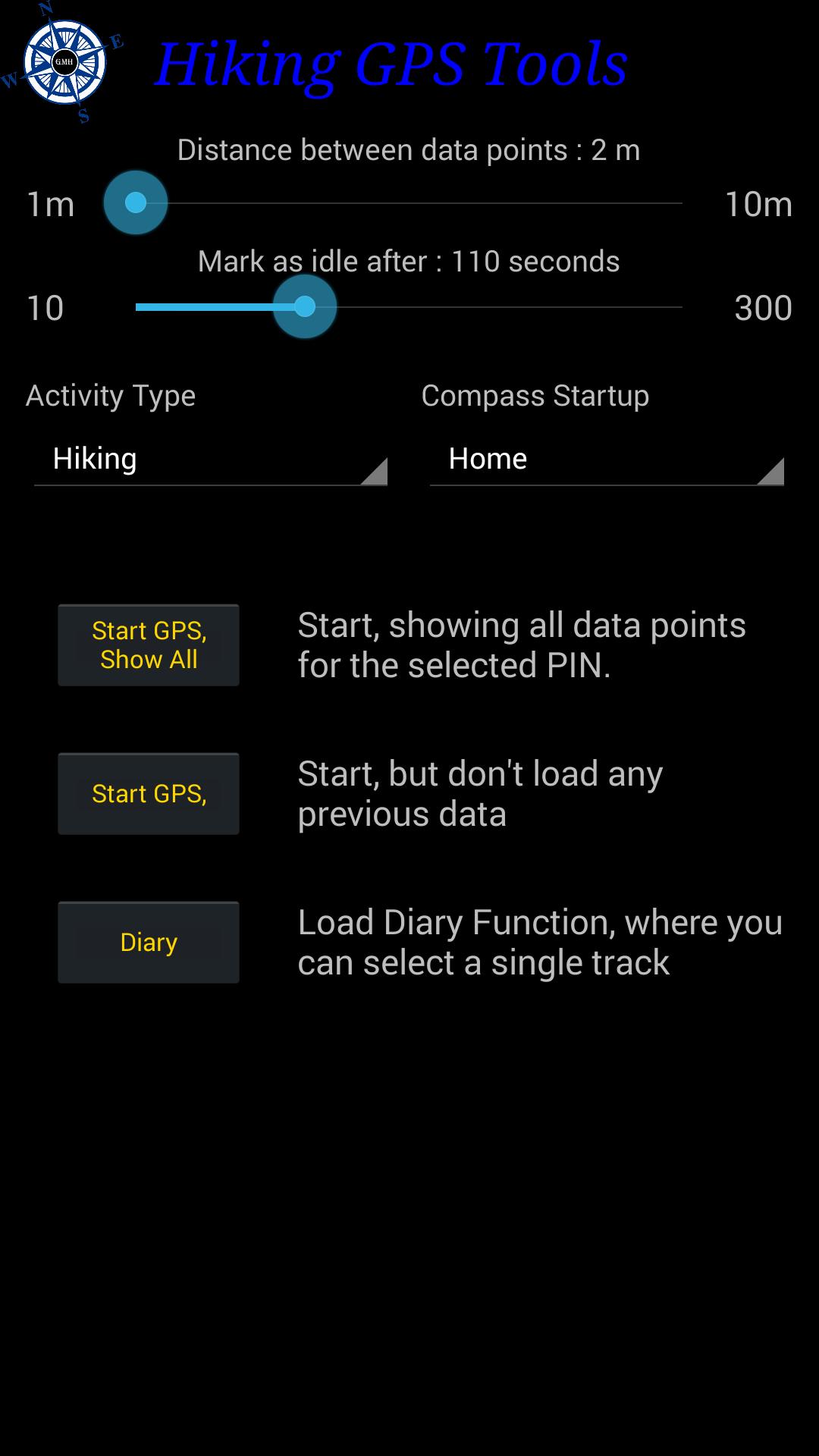 Hiking GPS Tools