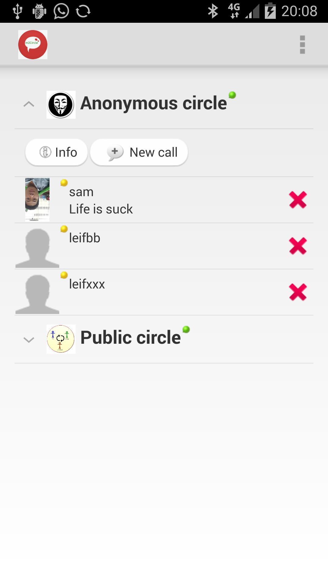 m2 circle