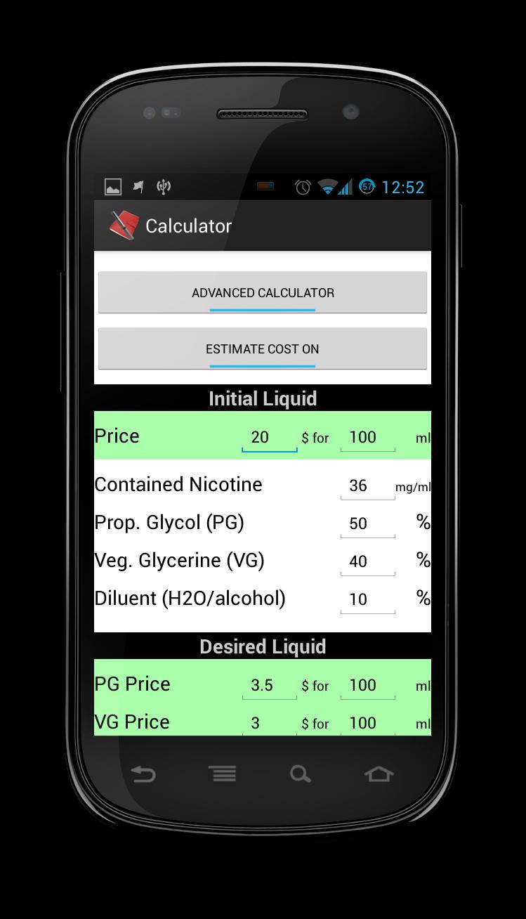 E-Cig Diary