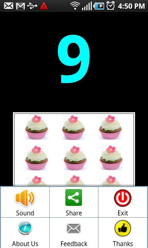 Learn Number Flashcards - Kids