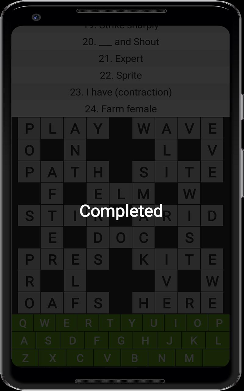 Crossword Game