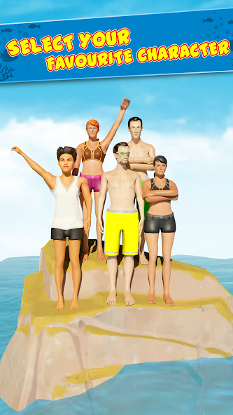 Cliff Flip Diving 3D Flip
