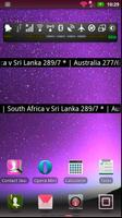 Live Cricket Score Widget