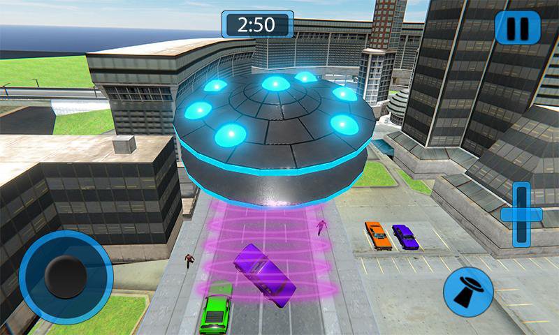 Alien Flying UFO Space Ship