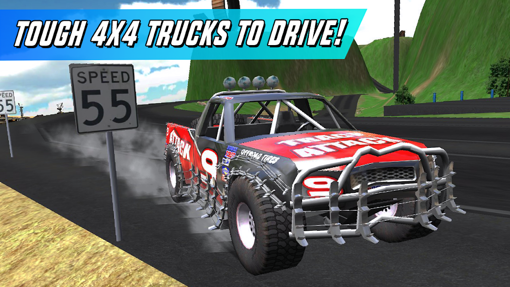 4x4 Smugglers Truck Driving